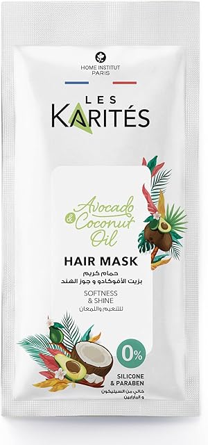 softness shine hair mask 35ml - deep nourishing treatment - avocado coconut oil