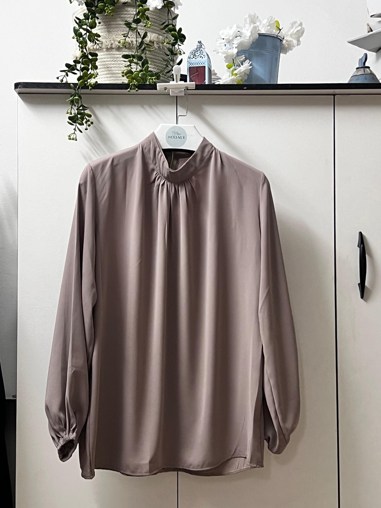 Amalia  Blouse - Cafe