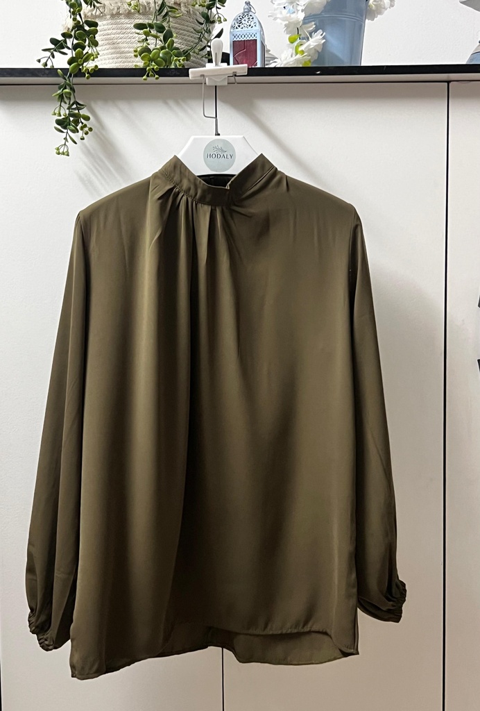 Amalia  Blouse - Olive