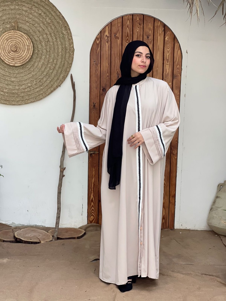 Hoda Abaya - Beige