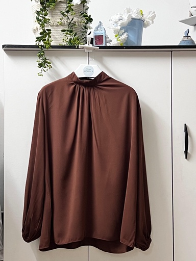 Amalia  Blouse - Brown