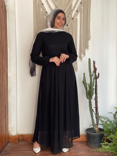 Flowy Dress -Black
