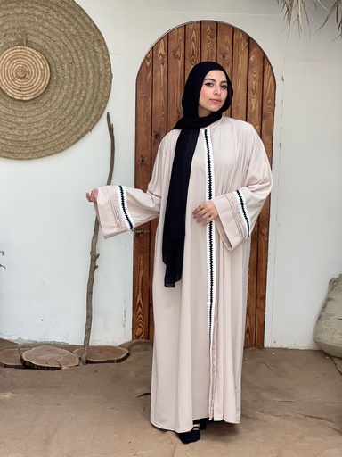 Hoda Abaya - Beige