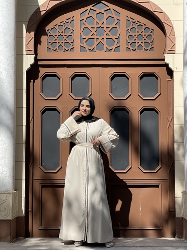 Hoda Abaya - Vanillla